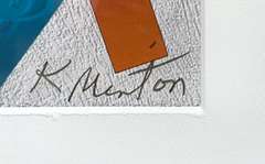 K. Minton Signed Limited Edition 1/1