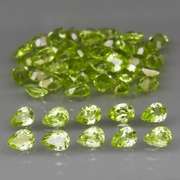 Dazzling 8.20ct untreated apple green Peridot set