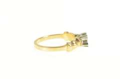 14K Yellow Gold 3.75mm Vintage NOS 1950's Engagement Setting Ring