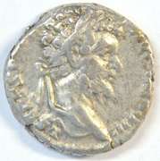 Sharp Septimius Severus Roman Silver Denarius, 193-211 AD