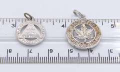 Group Lot of Vintage Sterling Silver Charms