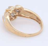 Handsome Yellow Gold Diamond Band
