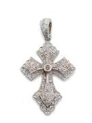 Eye-Catching CZ Cross Pendant
