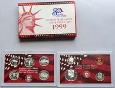 1999 Silver US Proof Set