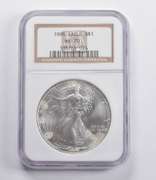 MS70 1995 American Silver Eagle NGC