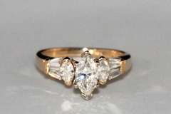 Brilliant Diamond 14k Ring