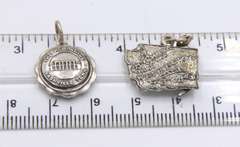 Group Lot of Vintage Sterling Silver Charms