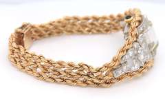 LADIES ANTIQUE HAMILTON DIAMOND WATCH