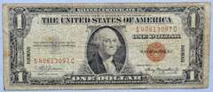 $1 1935 A Hawaii Emergency Issue Silver Certificate Fr2300