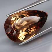Outstanding 27.06ct bi-color Imperial Topaz