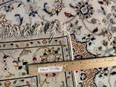 SILK & WOOL PERSIAN NAIN RUNNER 10'