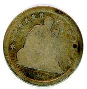 1877-S Liberty Seated Quarter