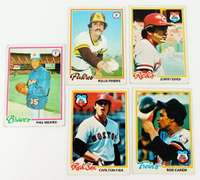 5 Topps 1978 Baseball Greats