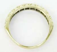 Early 9CT Spinel Band, Size 6