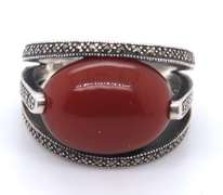 Group Lot of 2 Vintage 925 Sterling Silver Rings