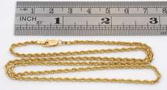 Popular 14k Rope Necklace