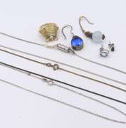 Group Lot of Vintage Sterling Silver Jewelry