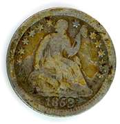 1853-O Liberty Seated Half Dime