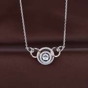 Two Tone Beautiful dancing stone pendant