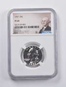 PF69 1957 Washington Quarter NGC