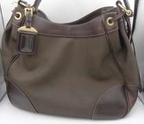 Preowned Prada Canapa Logo Canvas Shoulder Bag