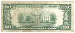 Scarce Series of 1928 Small Size $20 Gold Certificate