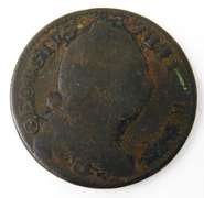 Rare 1781 Georguis III Irish Coin