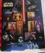 Stamp Sheets: Star Wars  &  Flags  $12.75