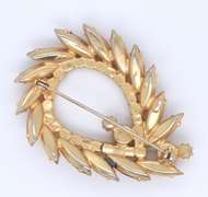 Multi Color Costume Brooch