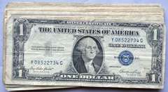 40 $1 Silver Certificates