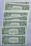 10 CH CU $1 1957B Silver Certificates