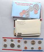 End of a US Mint Set Lot 1969-2000