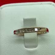 10K YELLOW GOLD DIAMOND BAND