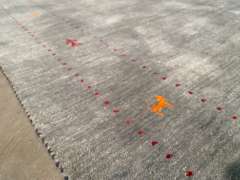 MAGNIFICENT GABBEH RUG 6x8