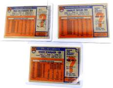 3 Topp's 1976 Football Greats