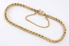 Pretty Straight Line Diamond Bracelet