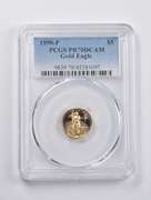 PR70 DCAM 1990-P $5 American Gold Eagle 1/10 Oz. .999 Fine Gold PCGS