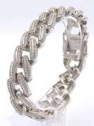 925 Sterling Silver Heavy Bracelet