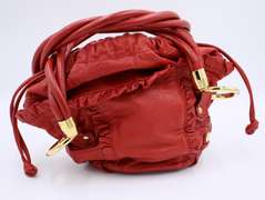 Dolce & Gabbana Red Leather Handbag