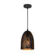 Black and Gold Retro Chandelier Bar Light