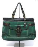 Coach Green Purse