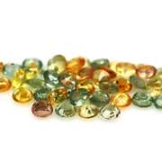 Vibrant! 7.15ct Songean Sapphire set