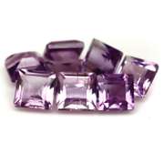 Amazing 13.70ct matched bright purple Amethyst set