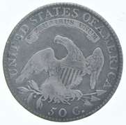 1819/8 Capped Bust Half Dollar - Large 9 - 102