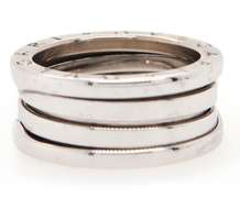Bvlgari B Zero Three Row Band Ring in 18kt