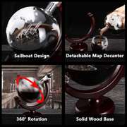 850ml Glass Decanter Globe