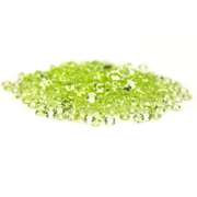 Solitaire cut! Unheated! 15.14ct Peridot set