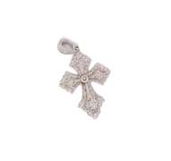 Eye-Catching CZ Cross Pendant
