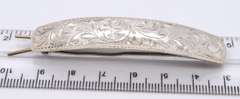 Vintage Sterling Silver Signed Hair Clip