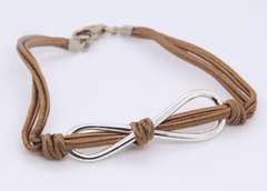 Sterling Silver Infinity Bracelet